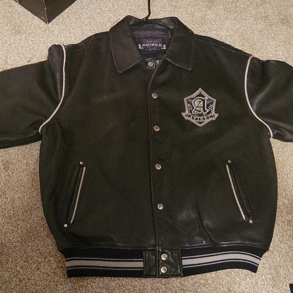 Men's Vintage Avirex Leather Coat